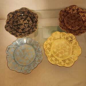 Set of 4 Royal Stuart plates Spencer Stevenson Fine China